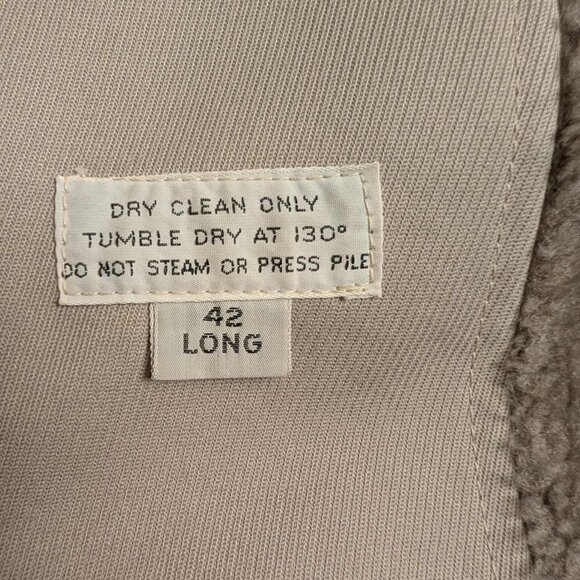 London Fog Overcoat with Fur Collar - Picture 6 of 6